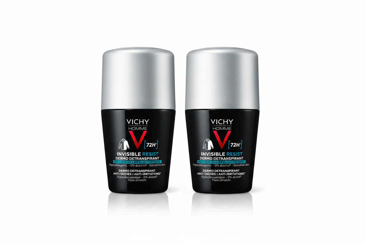 Vichy Homme DUOPACK Deo Roller Invisible Resist