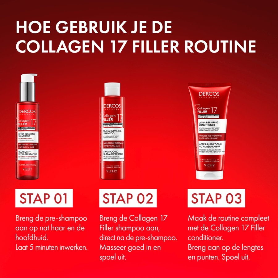 Vichy Dercos Collagen Filler Conditioner