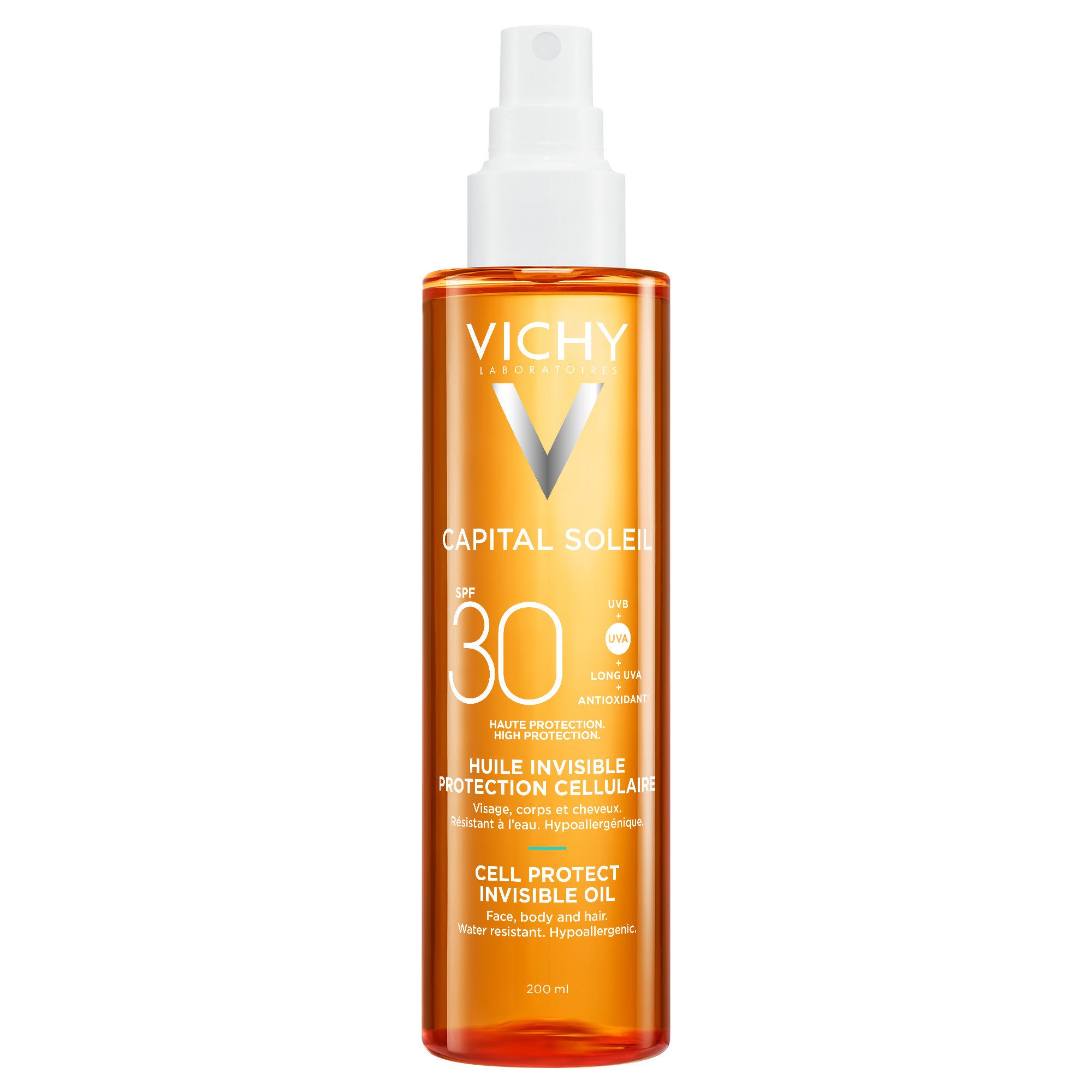 Vichy Capital Soleil Cell Protect Olie SPF30 - 200ml