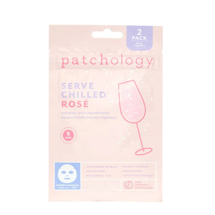 Patchology Rosé Sheet Mask 2pack