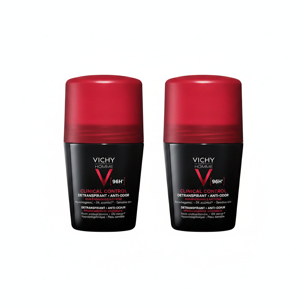 Vichy Homme DUOPACK Deo Roller Clinical Control 96h