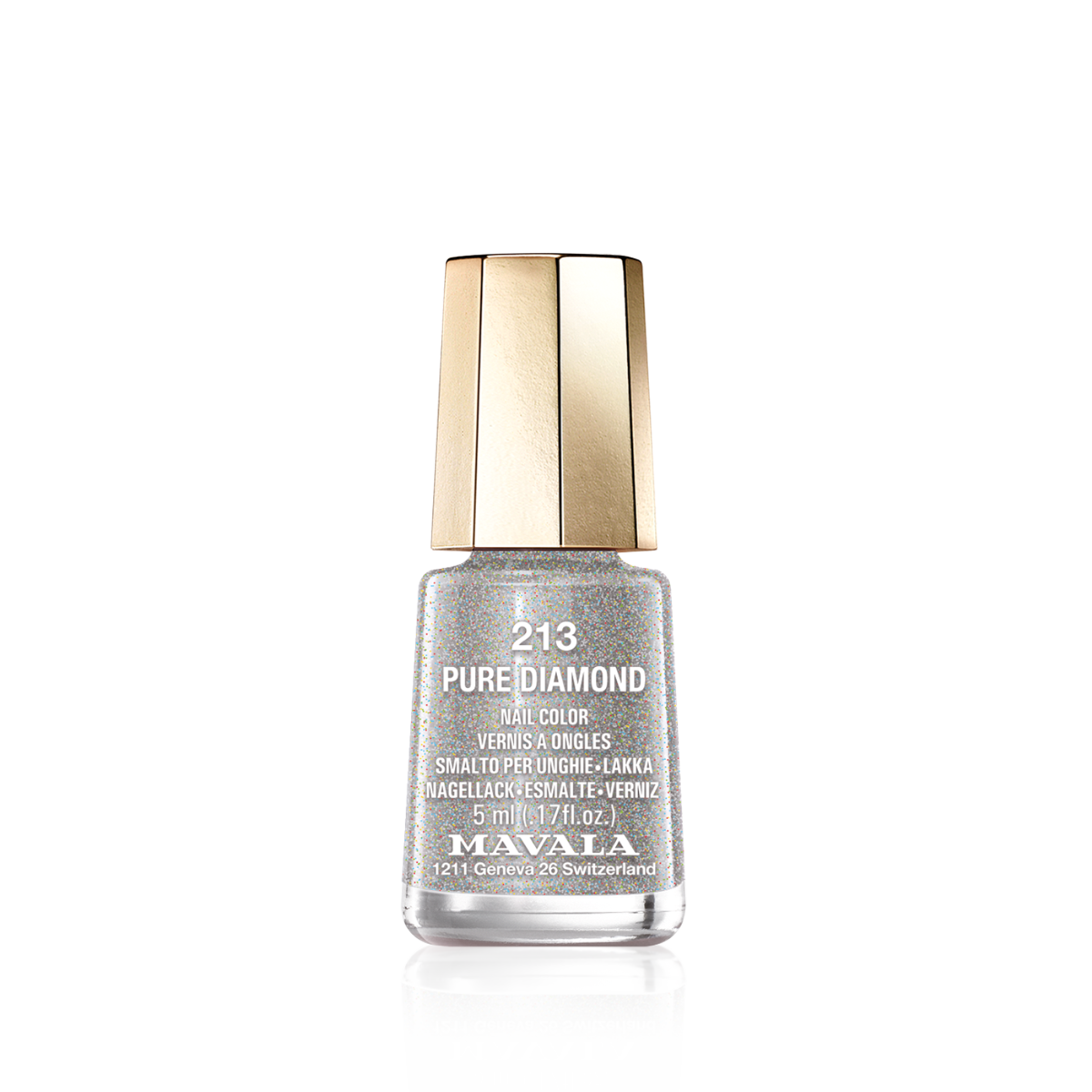 Mini Color Nail Polish 213 - Pure Diamond