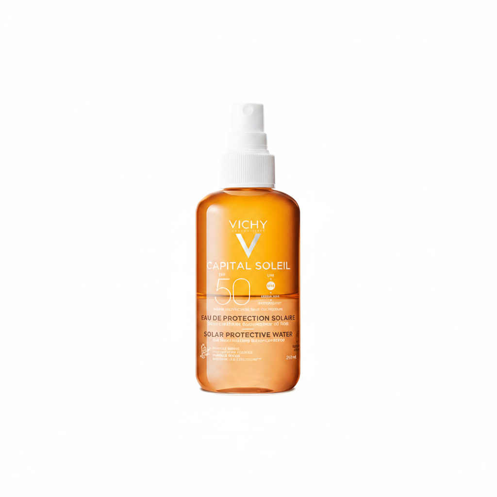 Vichy Capital Soleil Beschermend Water, Optimale Bruine Teint SPF 50+