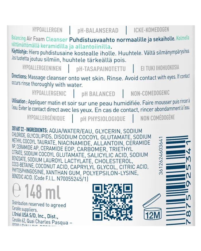 CeraVe Air Foam Reiniger