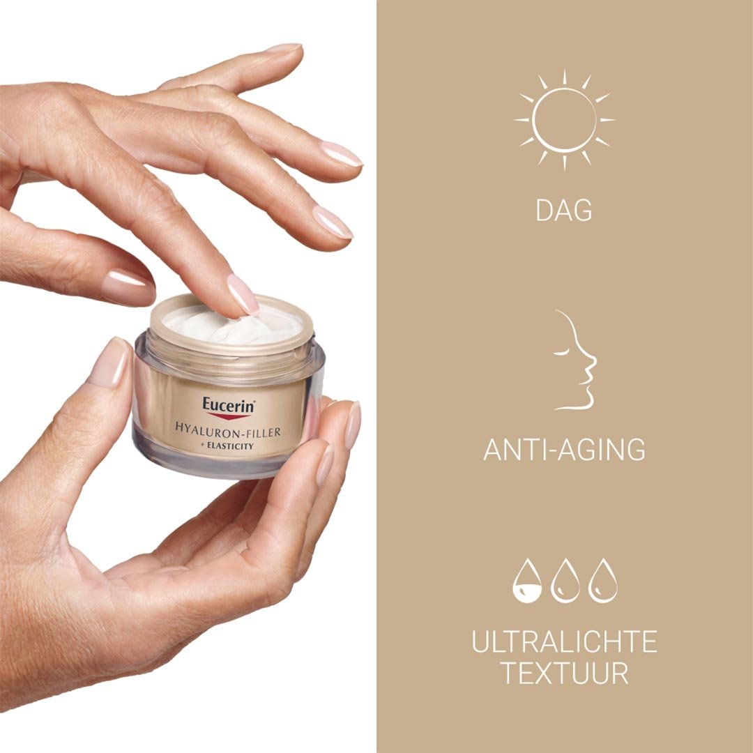 ANTI-ÂGE Hyaluron-Filler + Elasticity dagcrème SPF15 - MaPeau