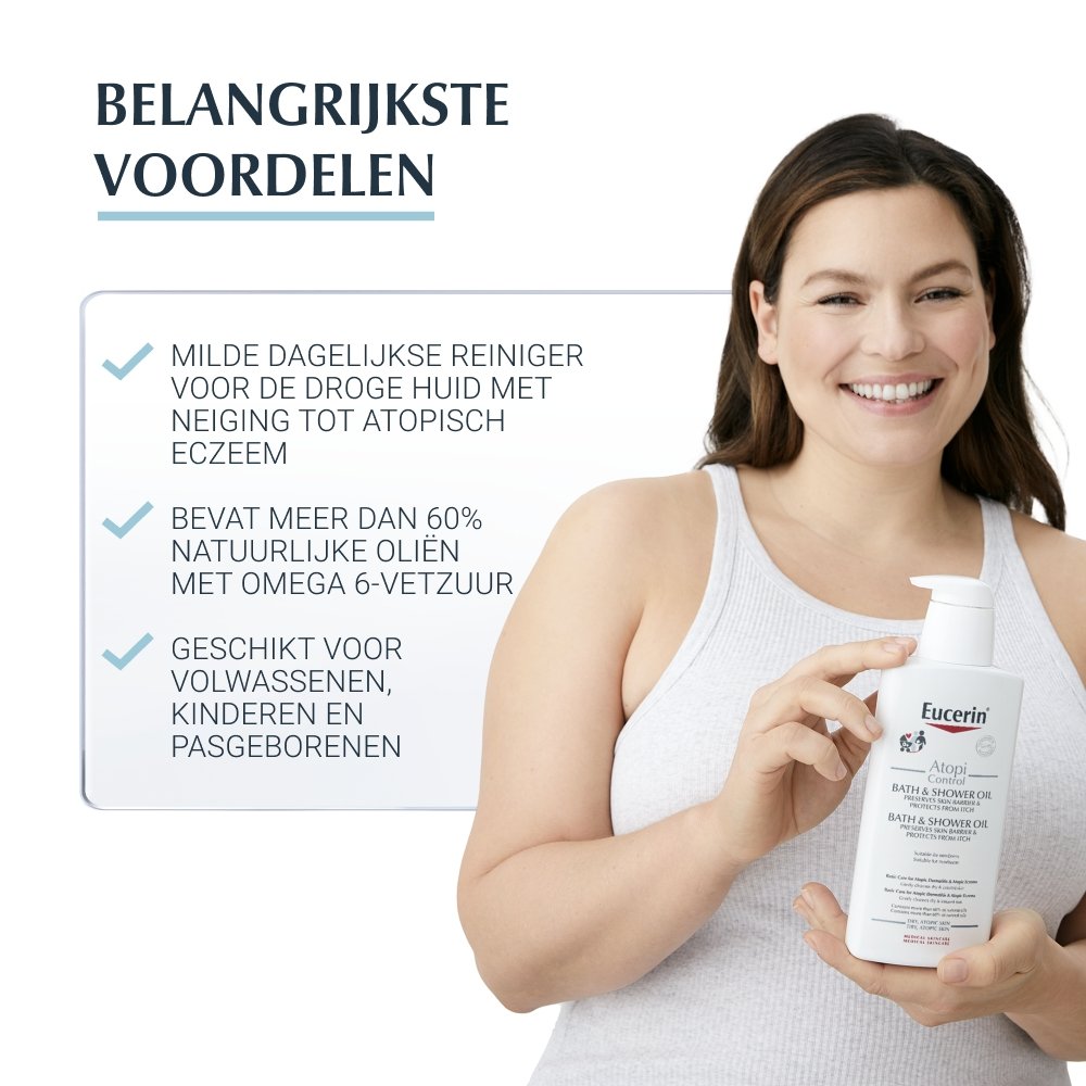 ATOPICONTROL Bad & douche olie omega 3&6 - MaPeau
