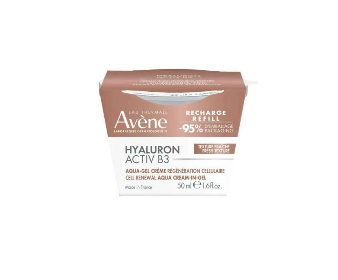Avène HYALURON ACTIV B3 Celvernieuwende aqua gel - crème - Eco - refill - MaPeau