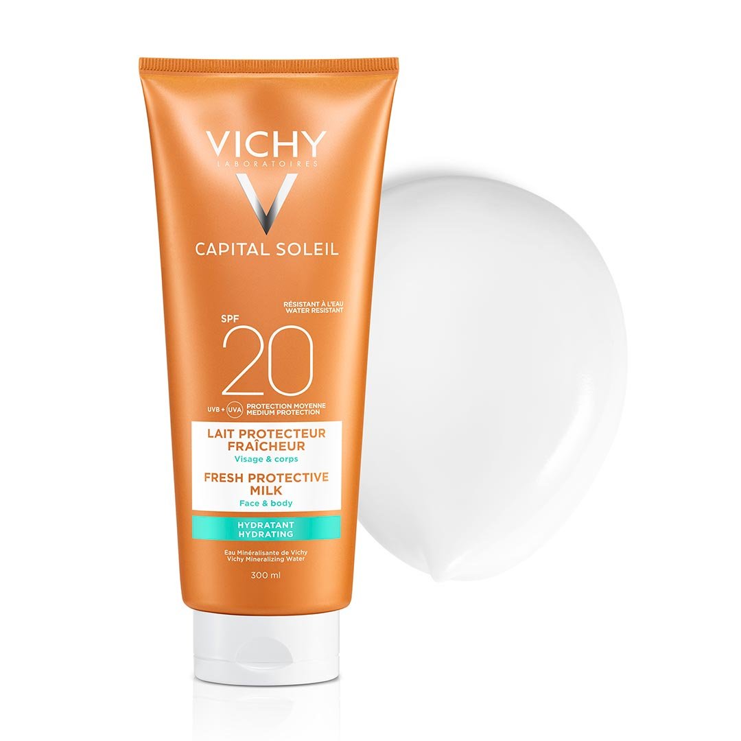 CAPITAL SOLEIL Fresh Protective Milk SPF20 - MaPeau