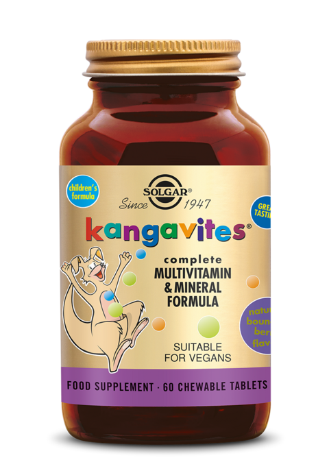 Kangavites™ Bouncing Berry Multivitamine kauwtabletten voor Kinderen