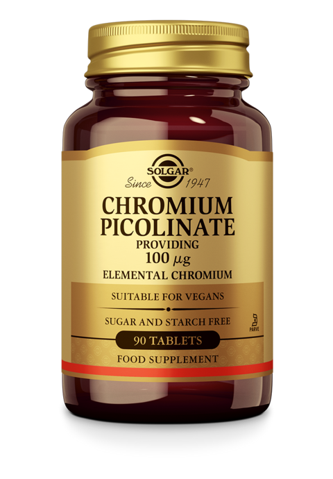 Solgar Chromium (Chroom) Picolinate 100 mcg
