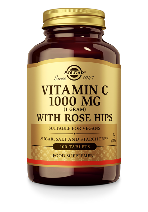 Solgar Vitamin C with Rose Hips 1000 mg
