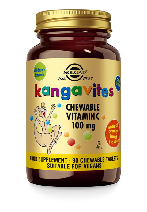 Solgar Kangavites Vitamine C 100 mg