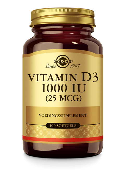 Vitamine D-3 1000 IU Softgels