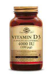 Vitamine D-3 4000 IU capsules