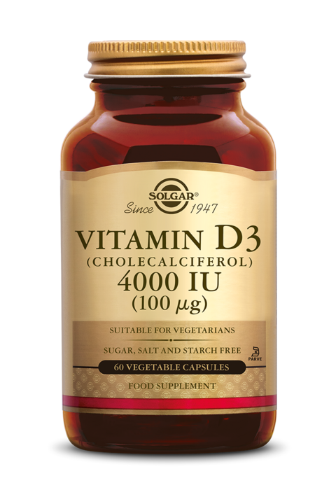Vitamine D-3 4000 IU capsules