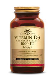 Vitamine D-3 1000 IU/25 mcg kauwtabletten