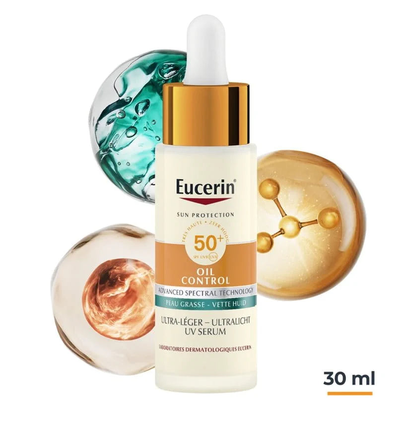 Eucerin Sun Oil Control Ultralicht UV Serum SPF50+