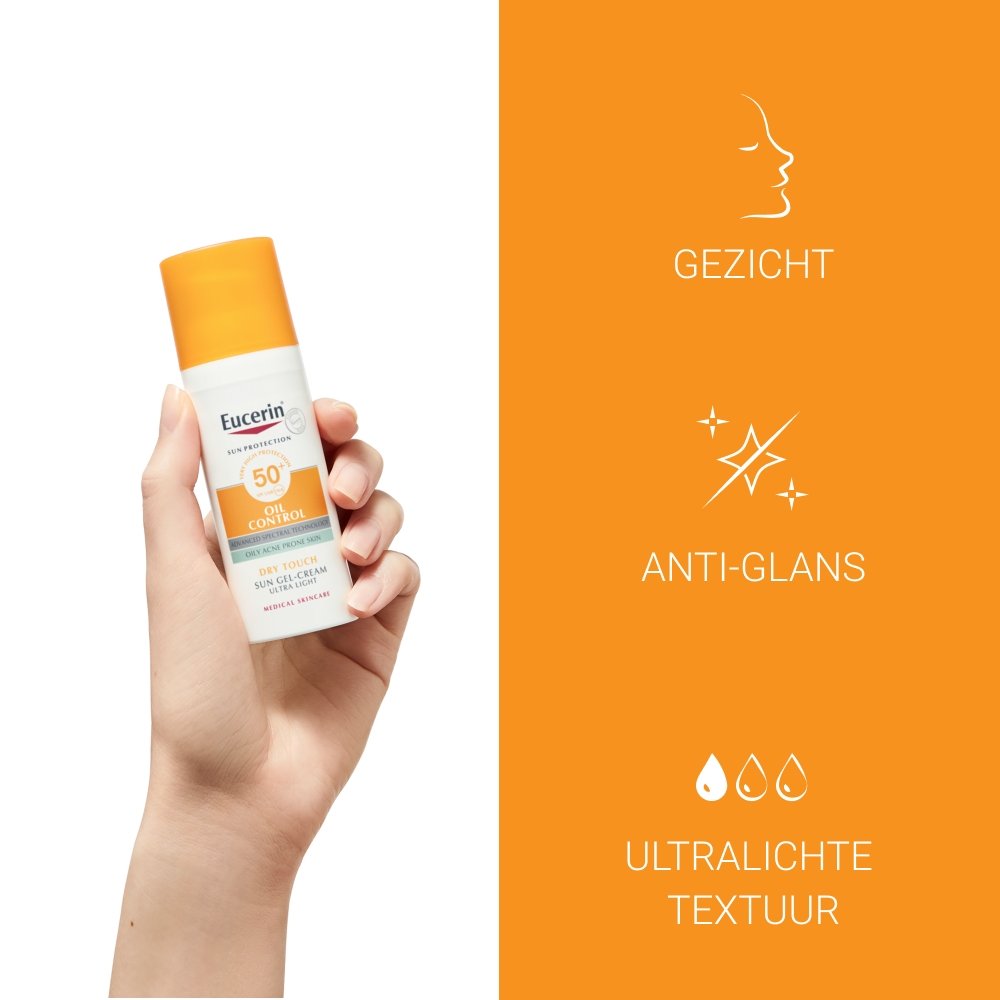 Eucerin Oil Control Sun Gel-Crème Dry touch SPF50+ - MaPeau