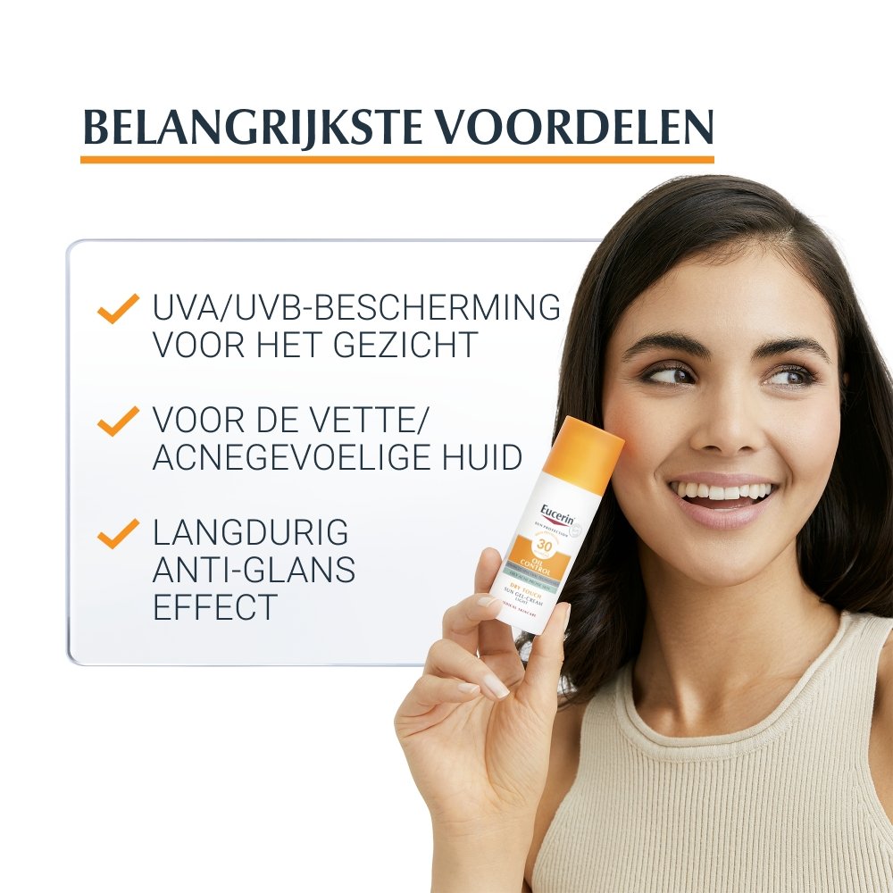 Eucerin Oil Control Sun Gel-Crème Dry touch SPF50+ - MaPeau