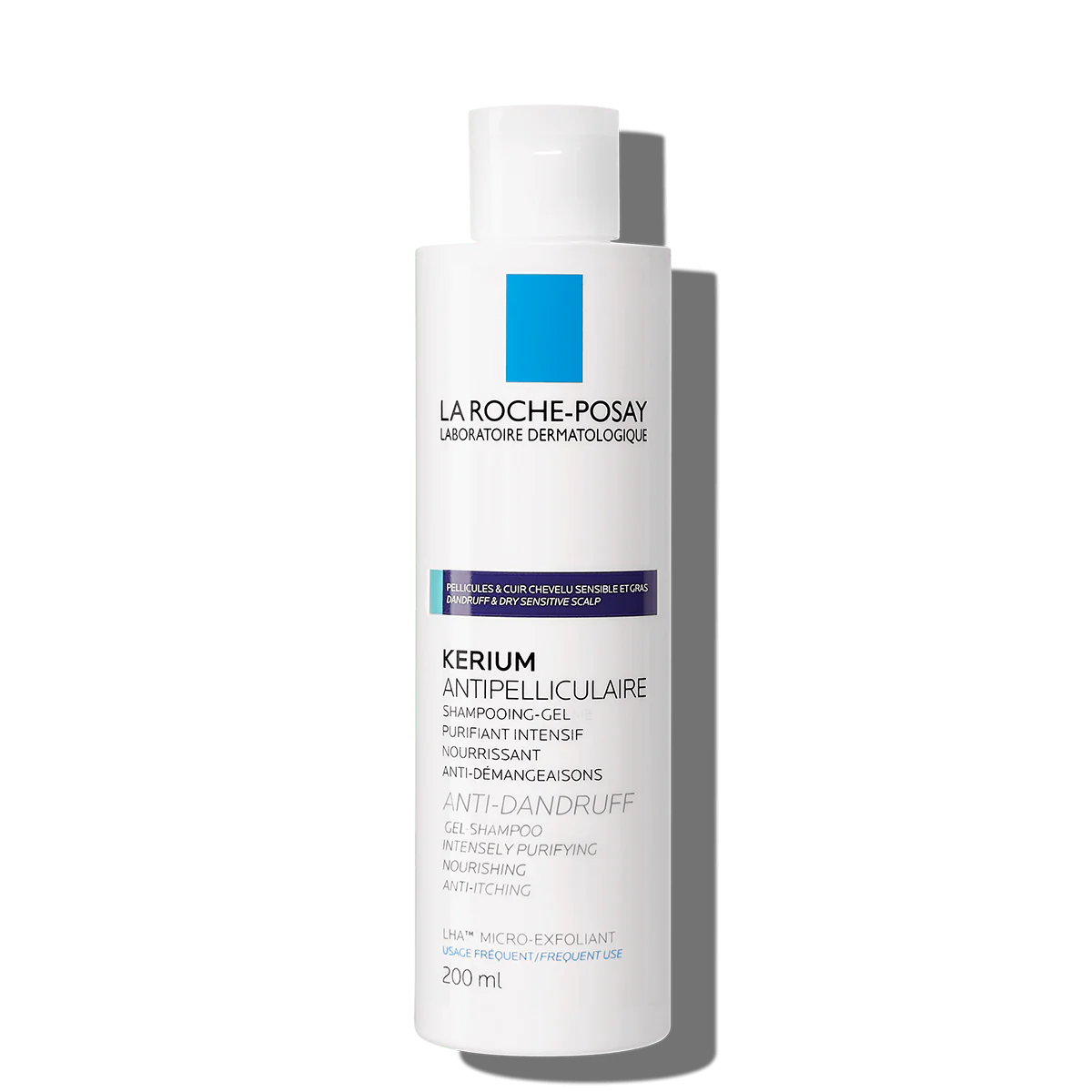 KERIUM ROOS VETTIGE GEVOELIGE HOOFDHUID Anti - roos, gel - shampoo - MaPeau
