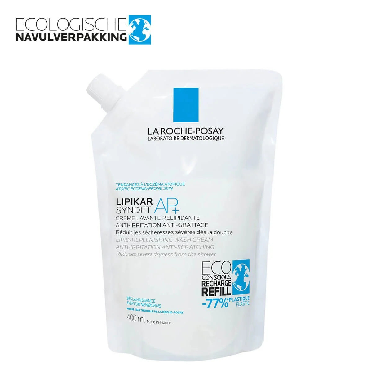 LIPIKAR Syndet AP+ Douchegel-crème 400ml