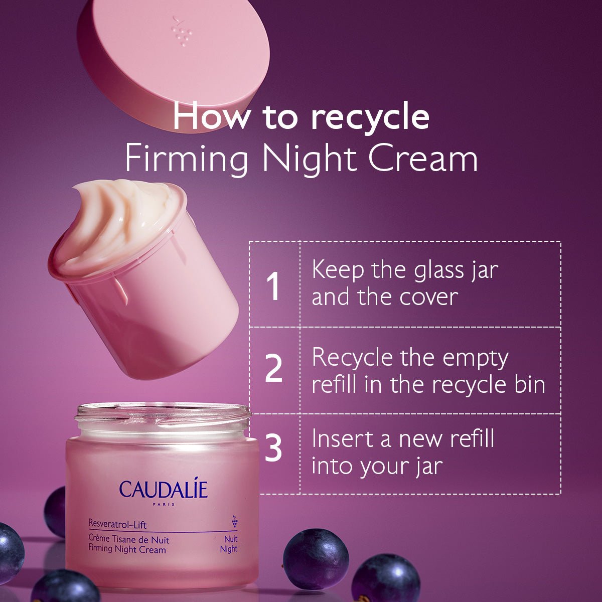 RESVERATROL-LIFT Crème Nachtthee - MaPeau