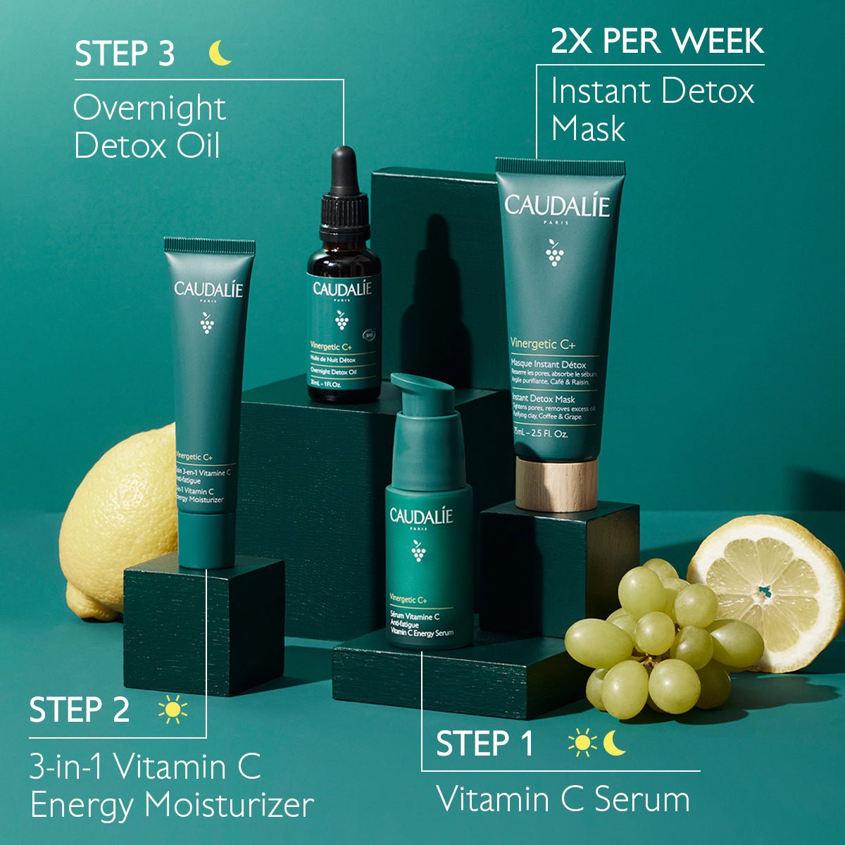 VINERGETIC C+ 3-in-1 Vitamine C Anti-Vermoeidheid Verzorging - MaPeau