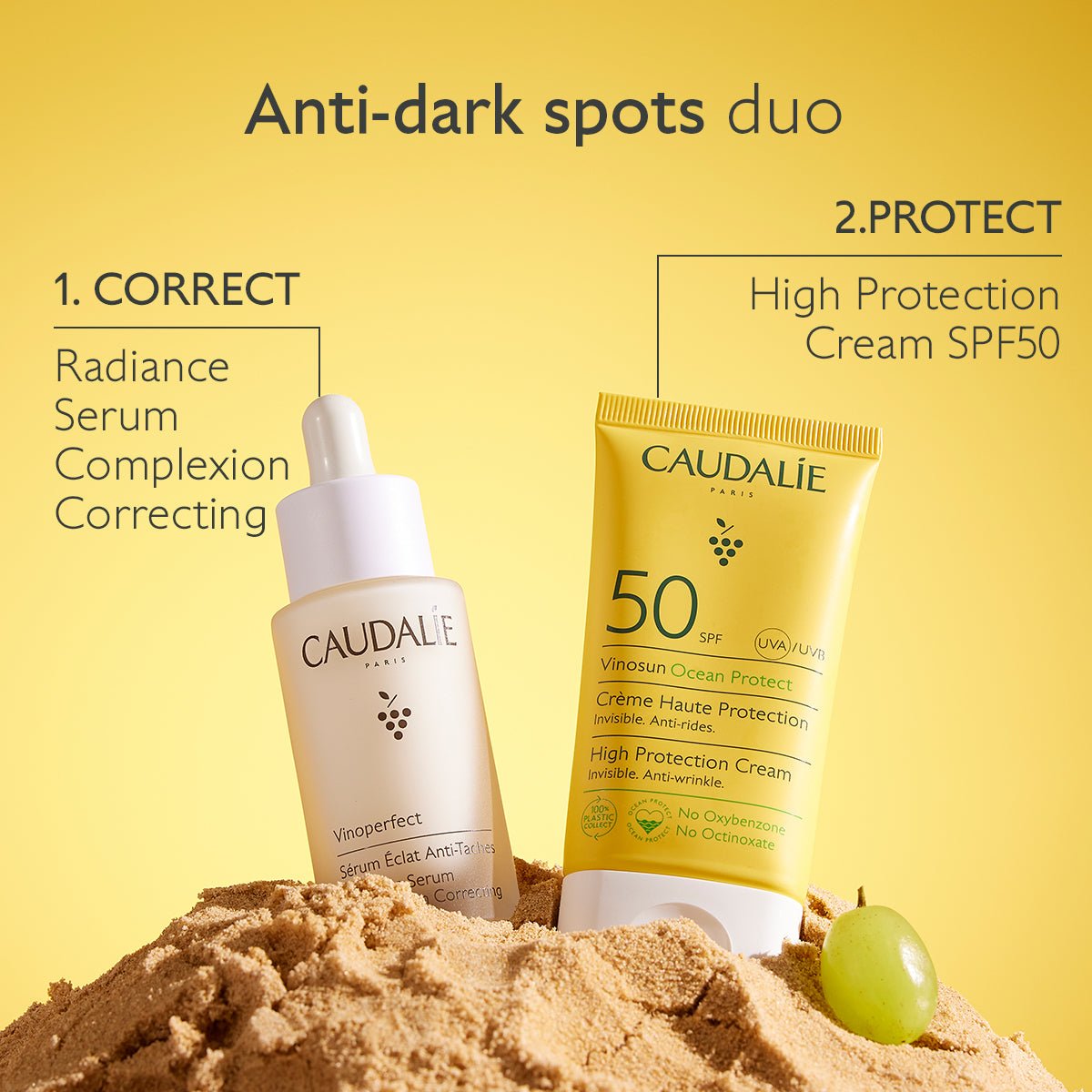 VINOSUN PROTECT Crème met Hoge Bescherming - MaPeau