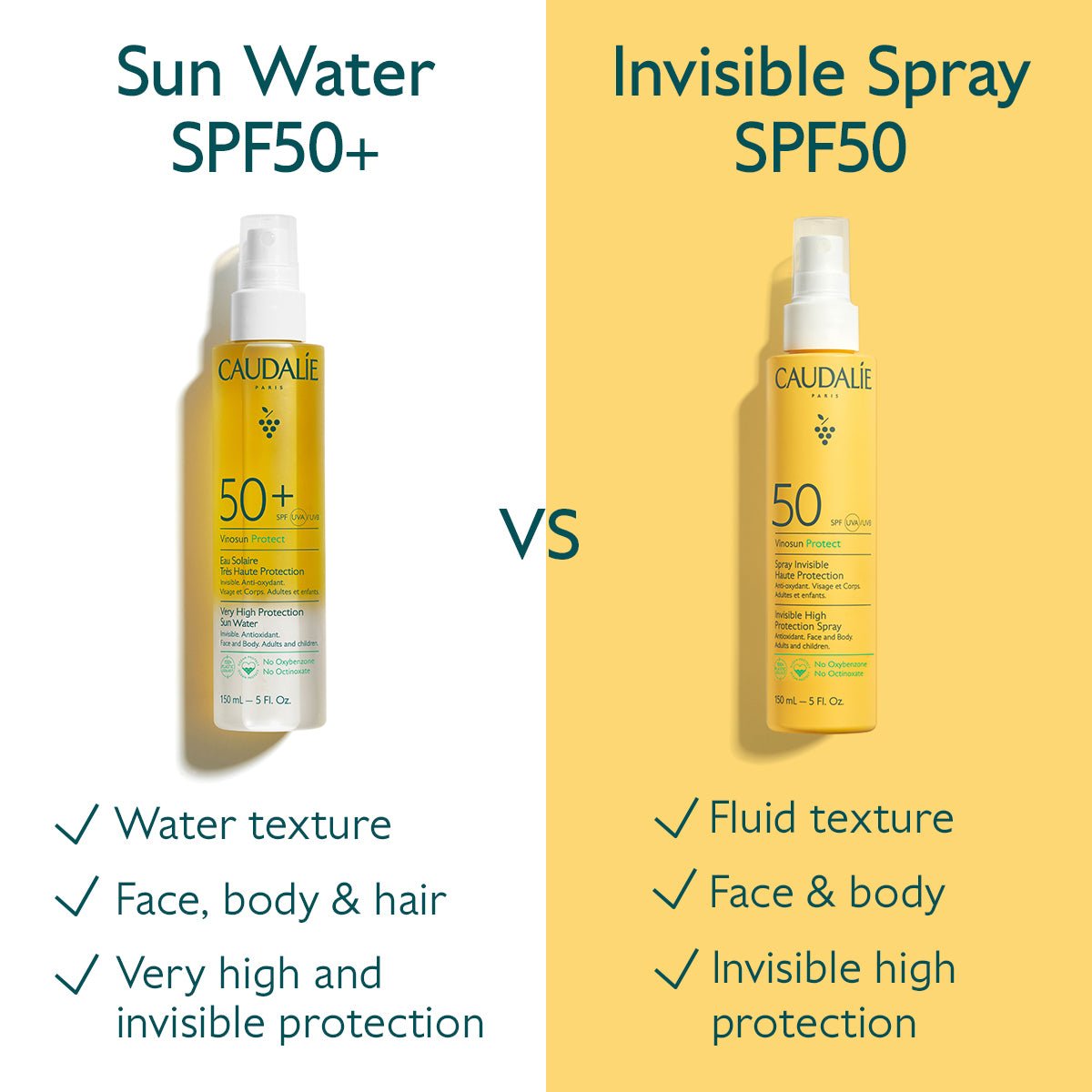VINOSUN PROTECT Onzichtbare spray met hoge bescherming - MaPeau