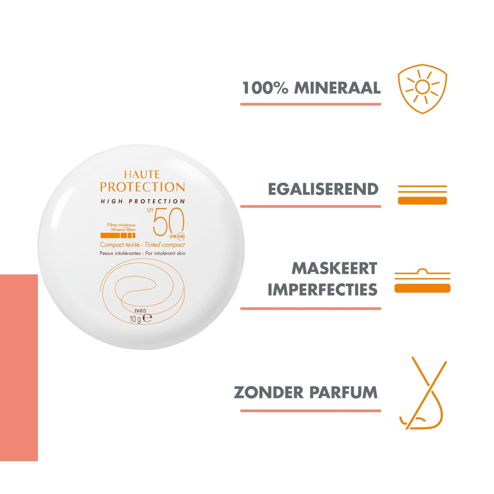 ZON Compact getint SPF50 - MaPeau
