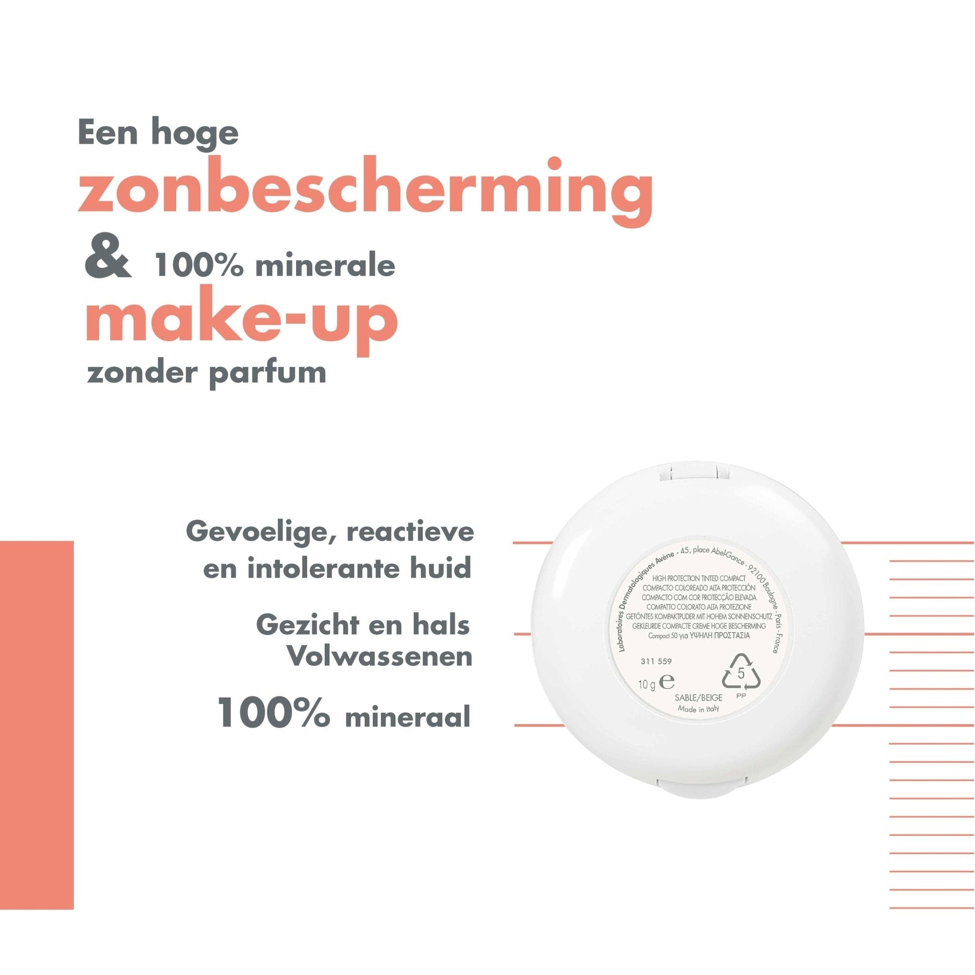 ZON Compact getint SPF50 - MaPeau