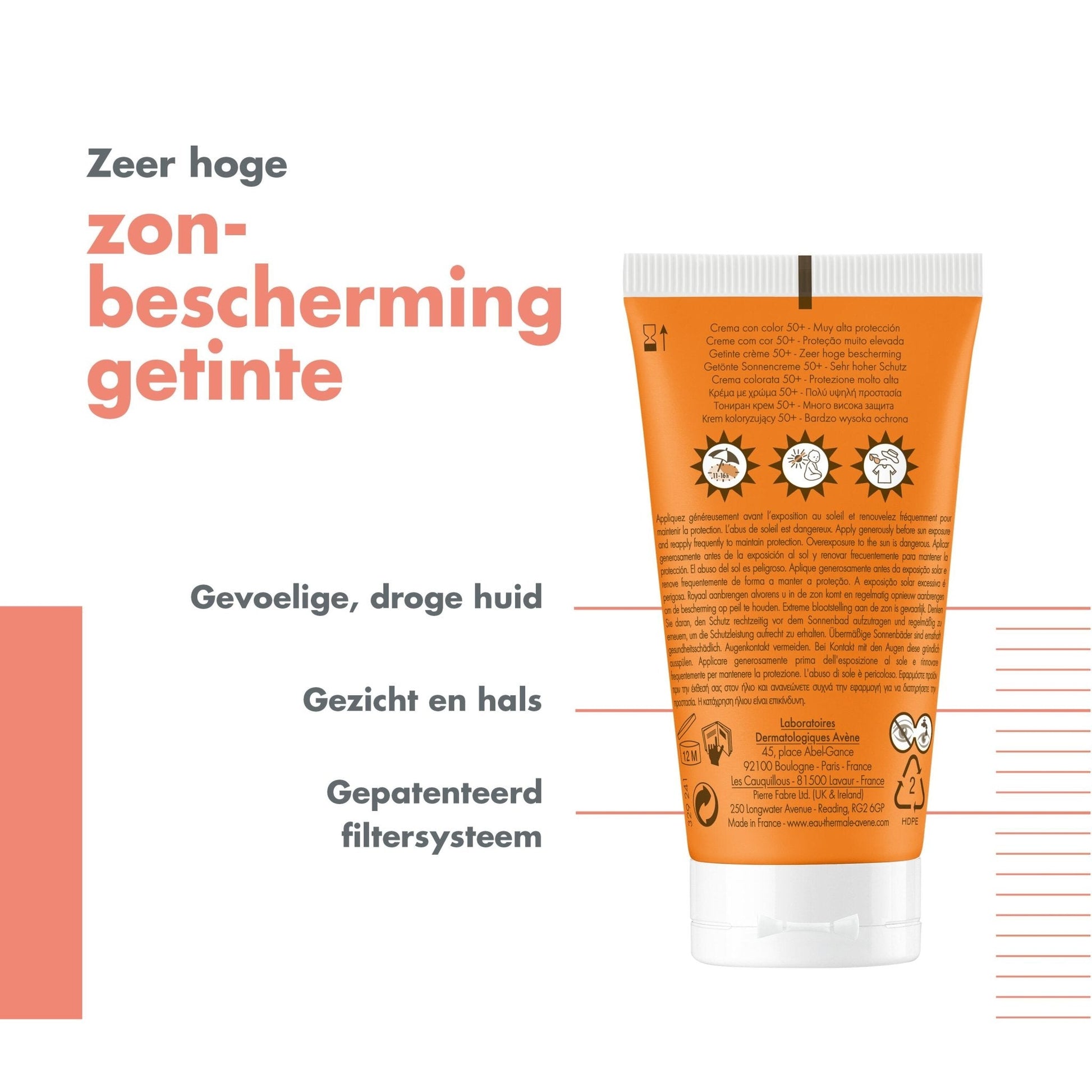ZON SPF50+ zonder parfum - MaPeau