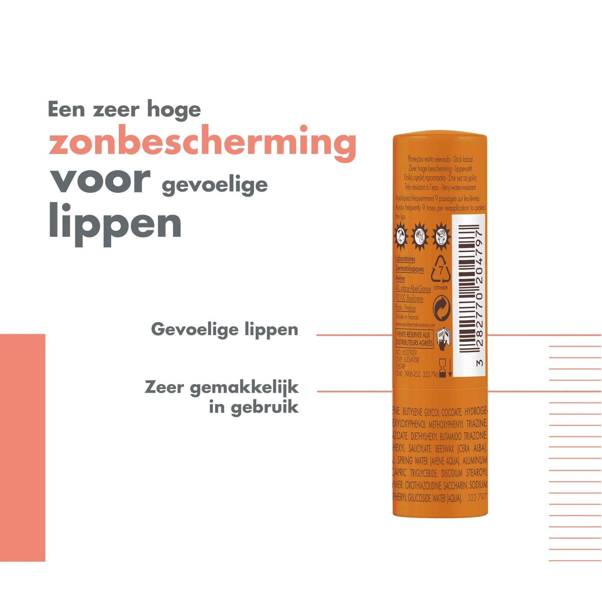 ZON Stick voor de lippen SPF50+ - MaPeau